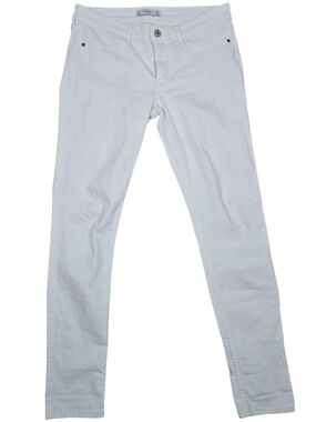Abercrombie & Fitch White Skinny Jeans